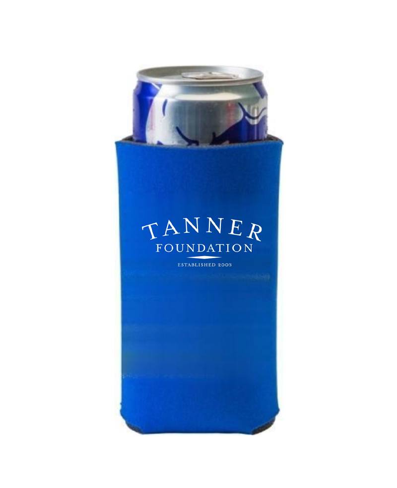 Skinny Can Foam Zone Koozies - Tanner Foundation